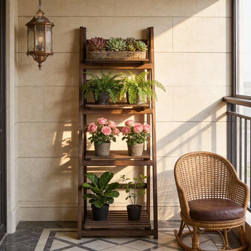 Armisha Ladder Bookcase