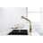 Spot Gold Stainless Steel Utility Sink Faucet With Single Pull-Out And Dual Spray, 360 Rotating Nozzle, Rust Surface, Convenient For Daily Watering Spray Function In Laundry, High Nozzle Rotation,