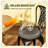 4 Pcs Round Outdoor Seat Cushions – 15"×2.8" Patio Chair Cushions, Non-slip Ties Fits 15"-15.7" Seats For Garden/patio/dining Room-2125010202