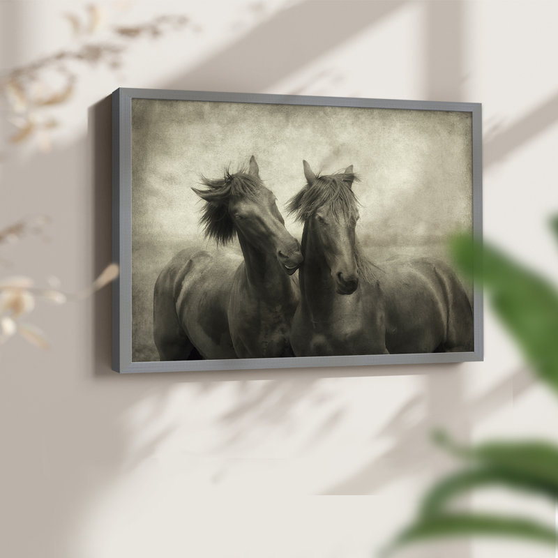 «Horses Don't Whisper», impression encadrée