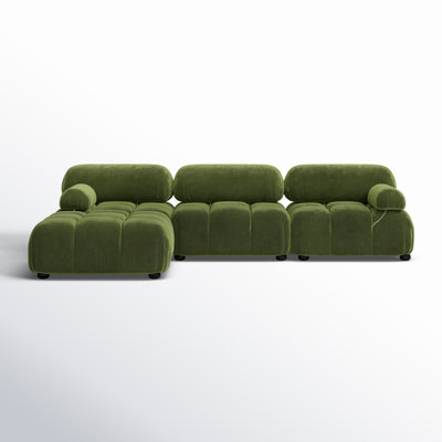 Sigma Upholstered L-Shaped Sectional Reversible