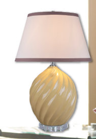 Lampe de table en céramique 26,5 po