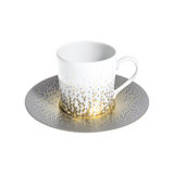 Souffle d' Or Espresso Cup & Saucer