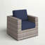 Wicker Club Chair  GREY-1357635393-1357635392