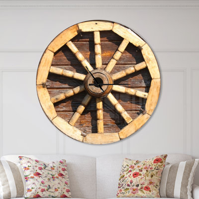 Swigart Metal Wall Clock