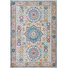 Blue/Red/Ivory/Orange/Gray