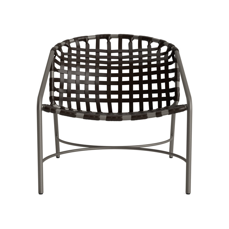 Kantan Outdoor Lounge Chair, Mica/Coffee