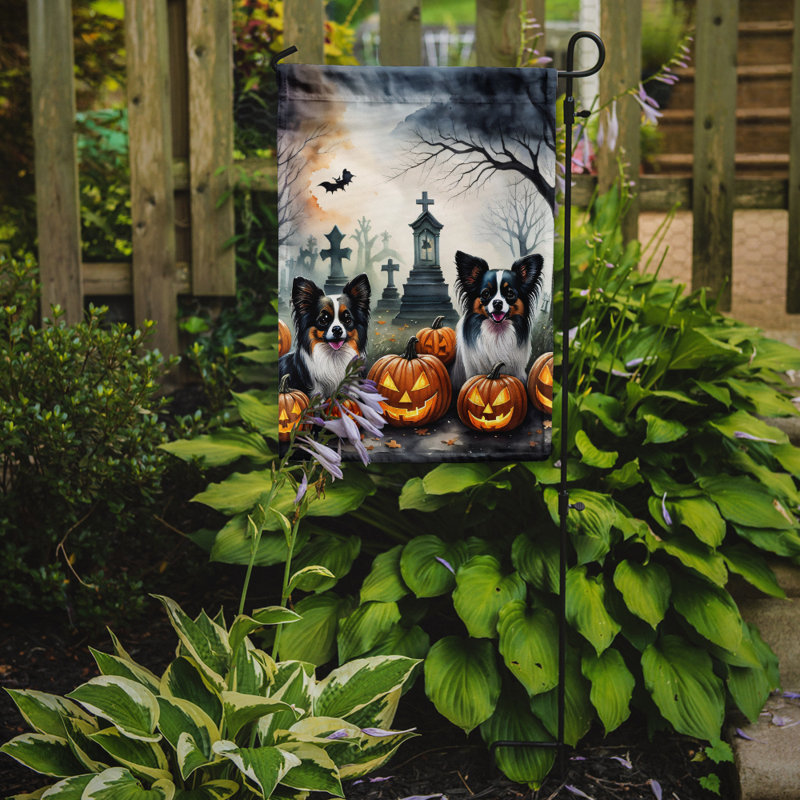 Drapeau de jardin en polyester double face H 15,5 po x l 11,25 po