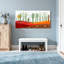 «Plants & Flowers Desert Cactus Landscape Sunset», reproduction d'art-464105113