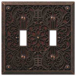 Filigree No Subject 2 - Gang Rocker Standard Wall Plate
