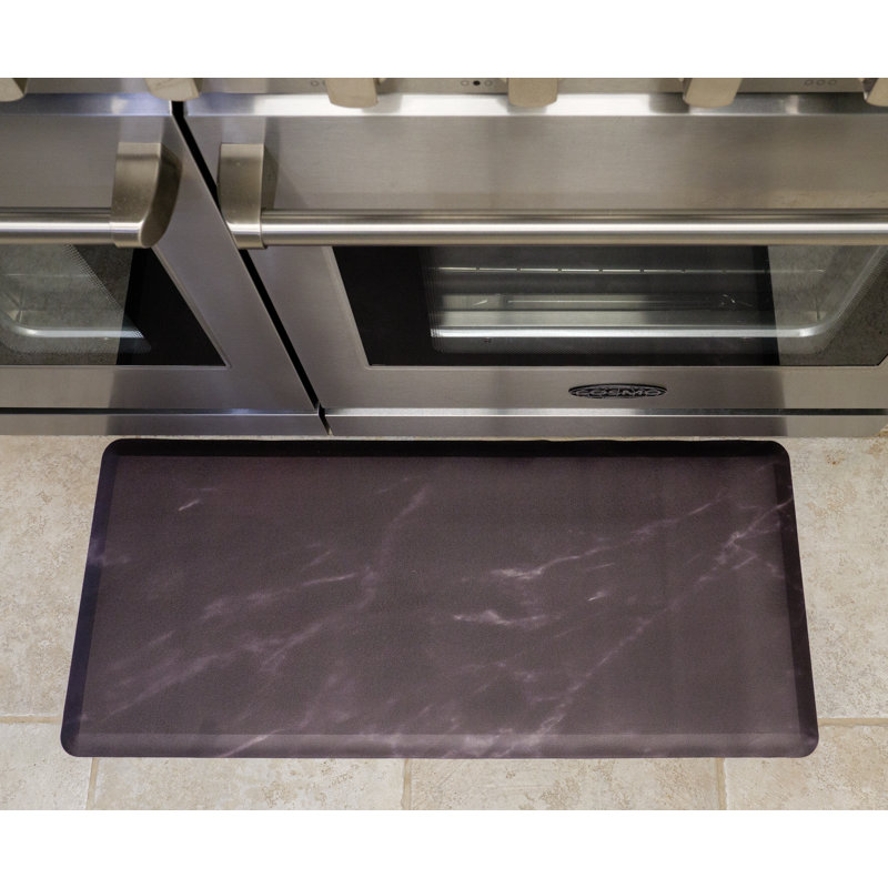 Anti-Fatigue Wellness Mats - Basics by Wayfair™, Black, Runner 1'5" x 3'3"