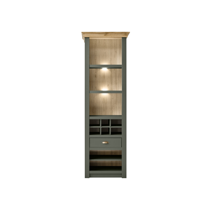 Ulverst Corner Curio Cabinet