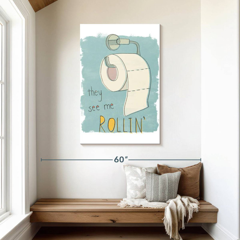 Jeu de mots Tergel Potty, H 45 po x l 30 po