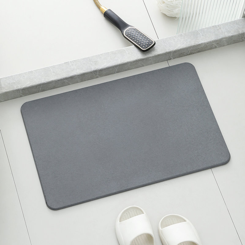 Tapis pour salle de bain à séchage rapide 23,6 po x 15,3 po - Terre dure à séchage rapide