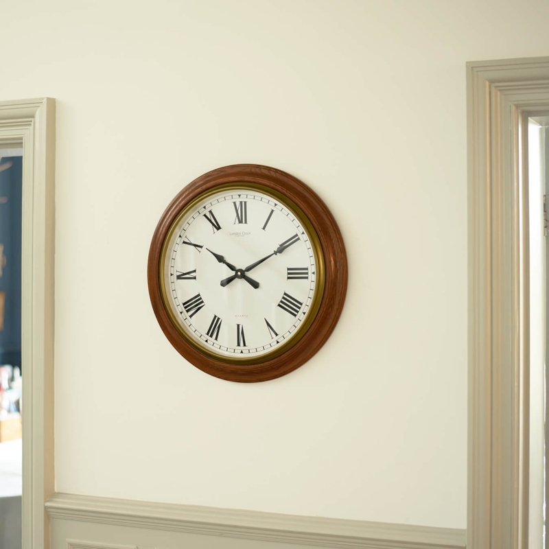 Traditional Wood Wall Clock