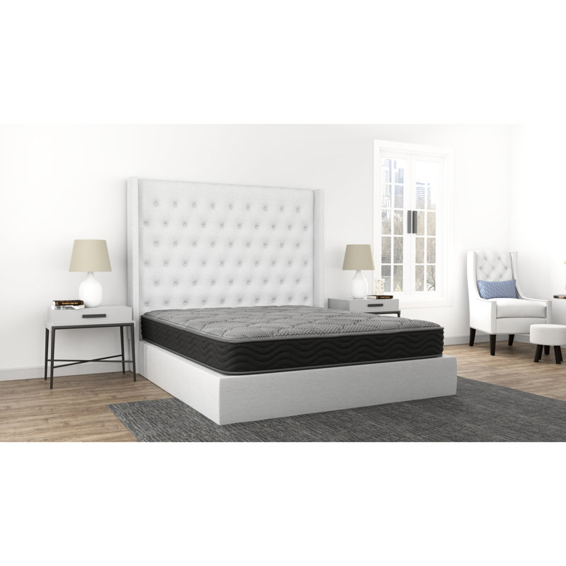 Grand matelas à ressorts ensachés 8 po Cs - offrant une fermeté supérieure et un confort de sommeil optimal, Grand lit
