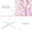 Arbre de Noël artificiel avec branches réalistes et base en plastique-254309421