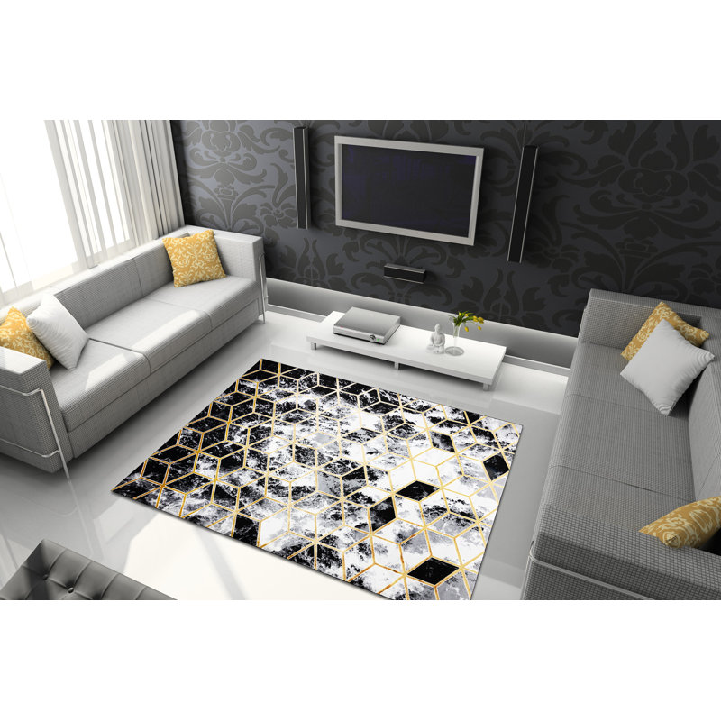 Aahaan Geometrisch Area Rug, Rectangle 180 x 270cm