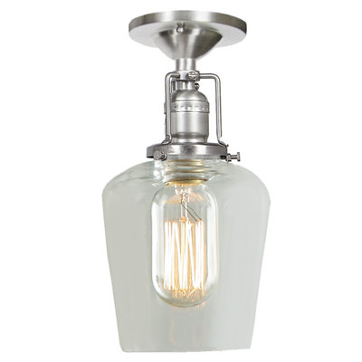 Shumway Glass Semi Flush Mount