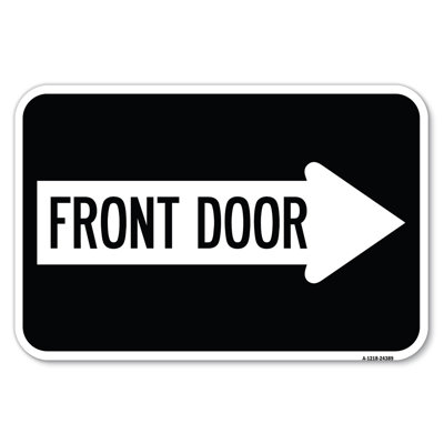 Front Door (With Right Arrow)/24389