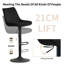 Heckscherville Height Adjustable Swivel Bar Stool-223592962