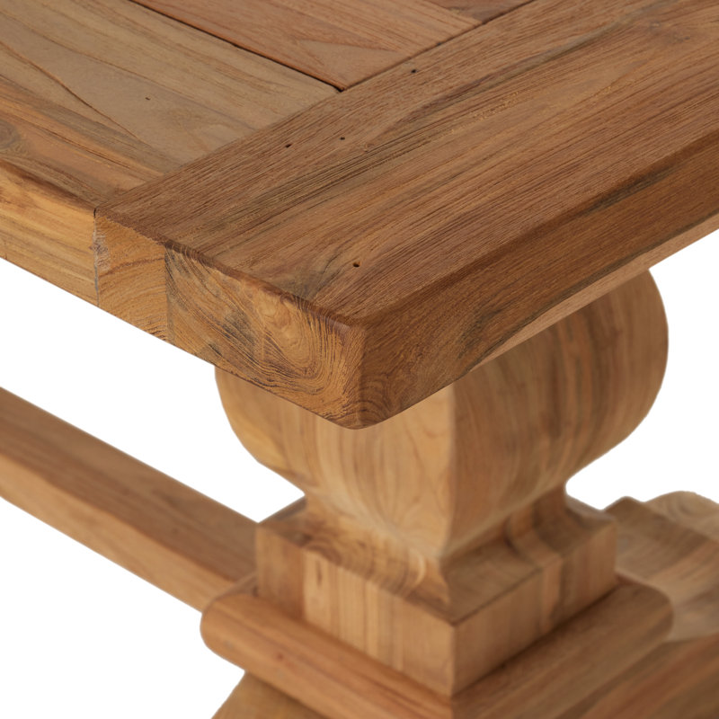 Novell Outdoor Dining Table-111"-Natural