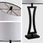 Lampes de table modernes, lampe de table transitionnelle pour le salon, lampes de chevet contemporaines
