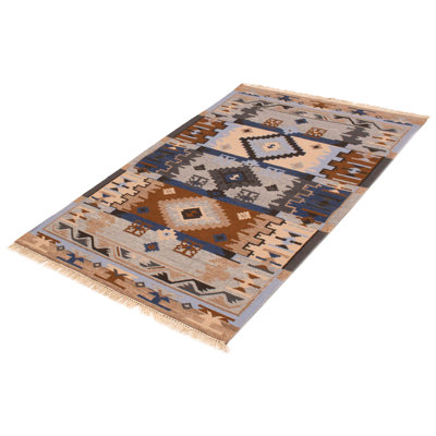 Ankara FW Grey Kilim 5'2" x 8'0"