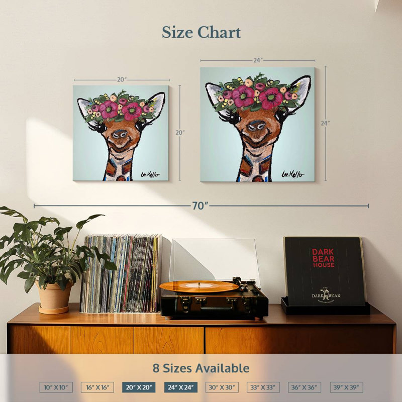 Brampt Giraffe Flower Crown