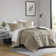 Harris Pinch Pleated Soft Washed Boho Comforter Set
