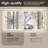 Apollo Anti-Fog Dimmable Bathroom/Vanity LED Lighted Wall Mirror in Aluminum-100094145-100094149