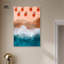 Art mural moderne sur toile de plage-105277287-105277271