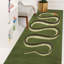 Tapis chic non tissé à motif géométrique aux tons subtils, parfait pour ajouter une touche de style et de confort à n'importe quelle pièce de votre maison-128034351
