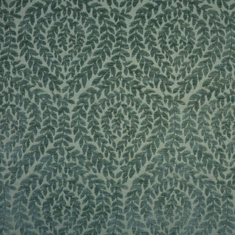Botanical Design Chenille Jacquard Upholstery Fabric, Meadow