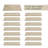 Rease Diamond Pattern Bullnosed Stair Treads (14pc) With Landing Mat (1pc) Set-1984895249