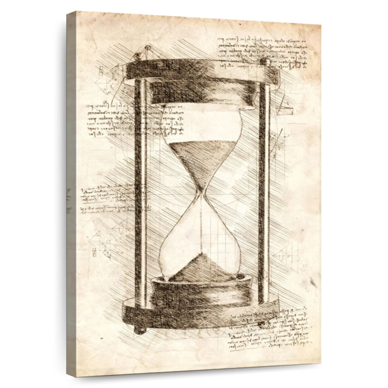 Laelle Old Hourglass, 48" H x 32" W
