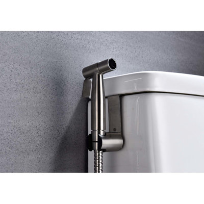 Metal Handheld Toilet Bidet For General Cleaning And Personal Hygiene, Two Water Modes, 1.64 Lb High - Quality Toilet, Corrosion Proof, Spray