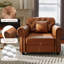 Canapé Chesterfield 41,3 po Mid-Century-1439526656