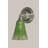 Wall Sconce With 5.5" Crystal Glass-13491716-13491715