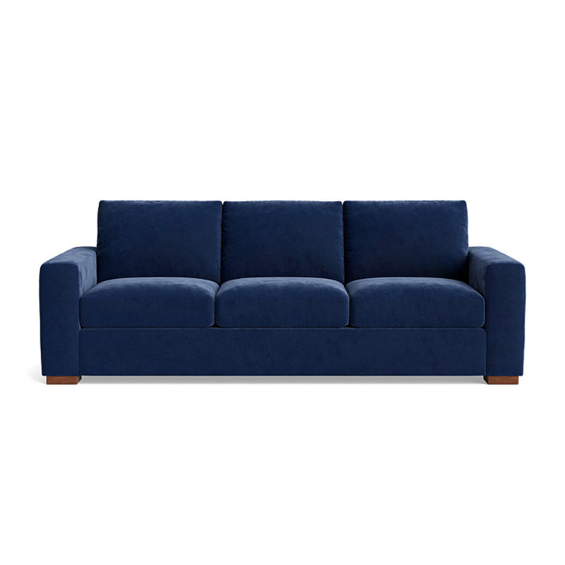Couch Potato Sofa (95"), Performance Velvet - Uniform