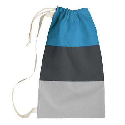 Boston Fabric Laundry Bag with Handles