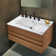 Ancillary 3-Hole 30" Classic Contemporary Rectangular Ceramic Single Sink Basin Vanity Top
