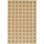 Art Jute / Sisal Geometric Area Rug in Brown /Green