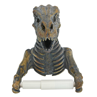 T-Rex Dinosaur Wall Mount Toilet Paper Holder