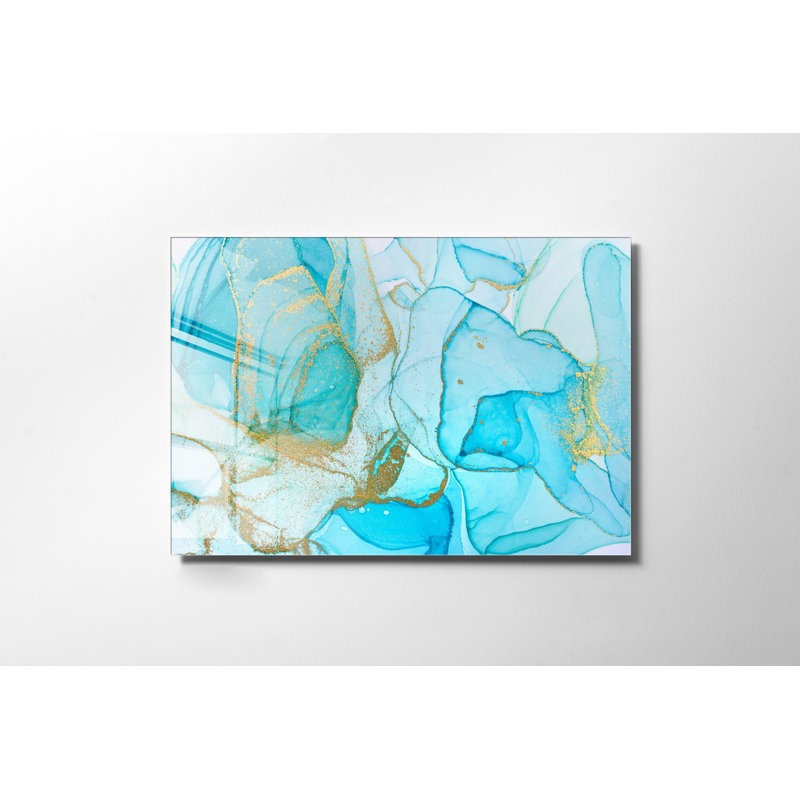 Peinture décorative en verre trempé, H 39,4 po x l 27,6 po x P 1 po