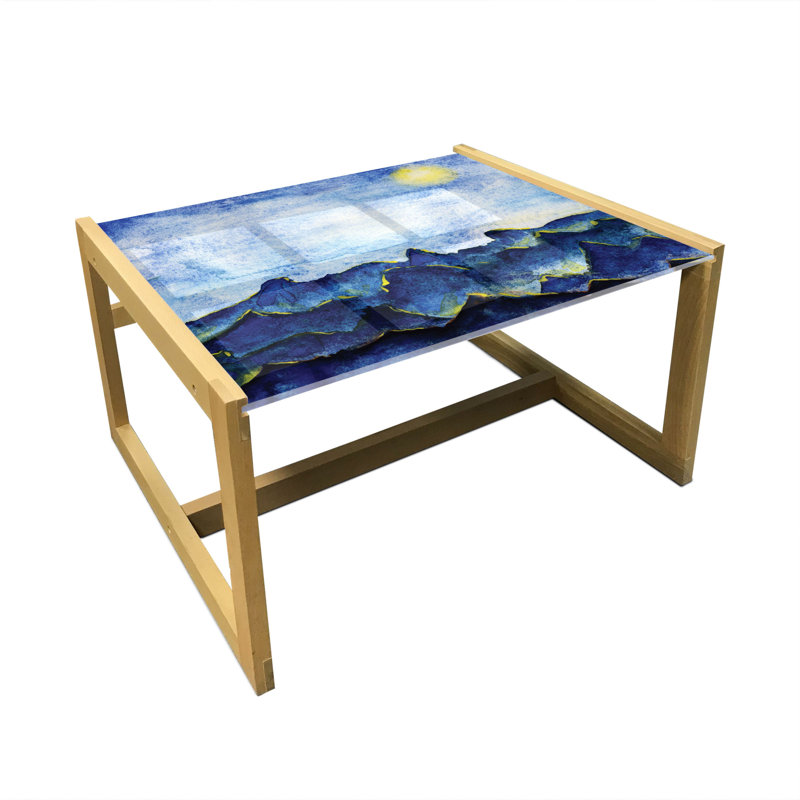 Jakyan Sled Coffee Table, 62cm H x 74cm W x 40cm D