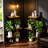 2-Pack 32" Lighted Corner Plant Stand, 6-Tier Z-Shape