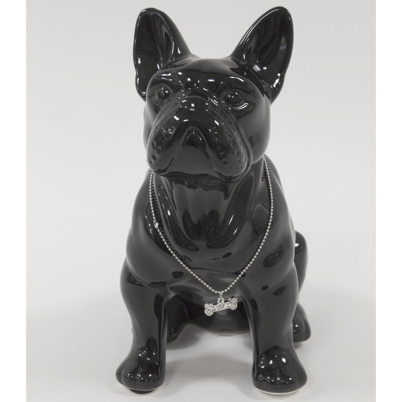 Altamese Figurines & Sculptures, Black/Silver, 22cm H x 18cm W x 11.5cm D