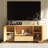 64" Modern TV Stand With Drawer,Shelves-1064635059