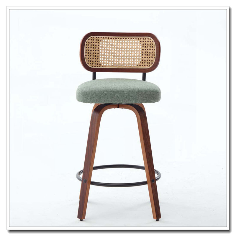 Ensemble de tabourets de bar 26 po, Vert clair